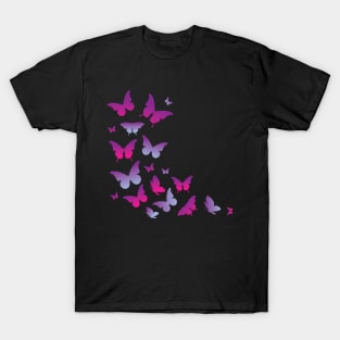 Butterfly - Pink Butterflies T-Shirt